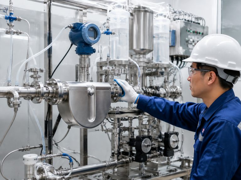 四平科里奥利液体质量流量计